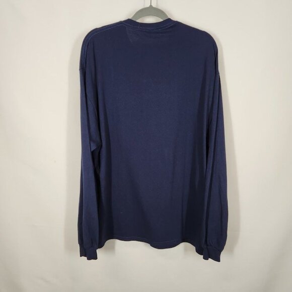 NWT Light Source Mens Long Sleeve T-Shirt Iron Crest in Navy Size 3X - Picture 4 of 6